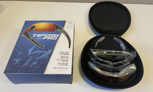 Tifosi Pro S.F. Kit Sunglasses Escalate - Matte Black - Interchangeable Lenses 1
