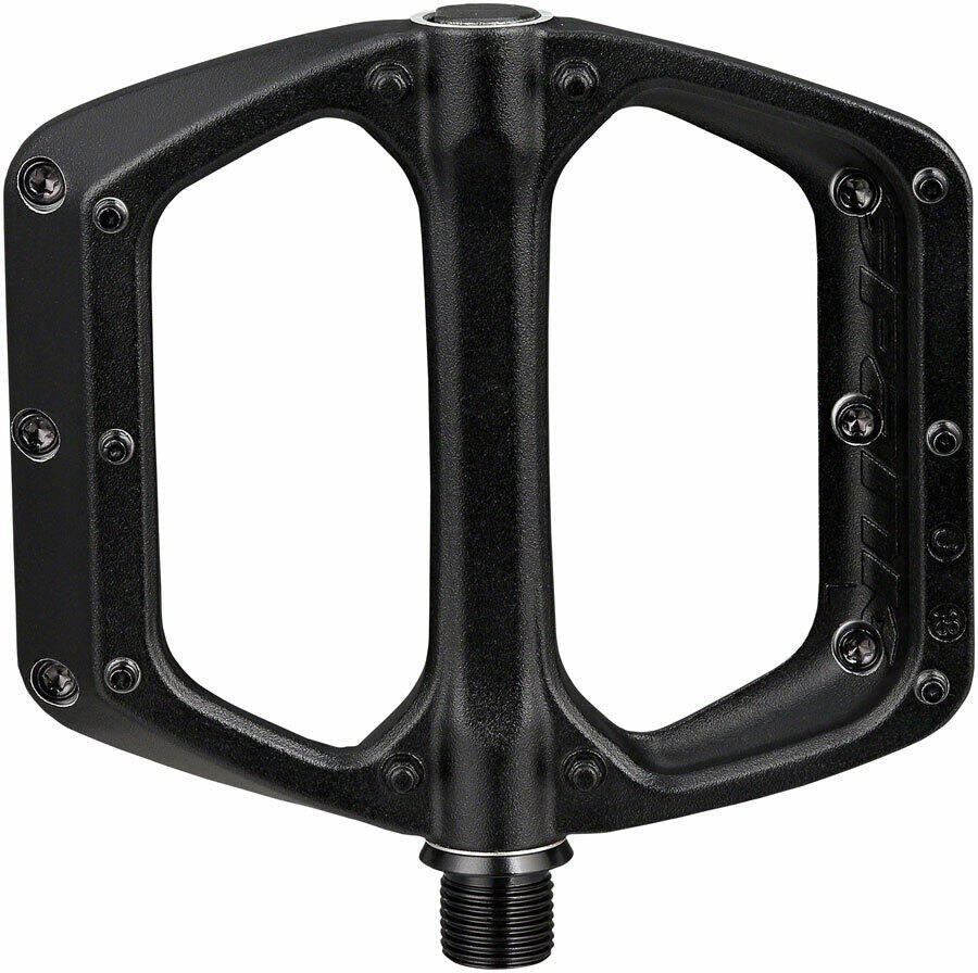 Spank Spoon DC Pedals - Platform Aluminum 9/16 Black 1