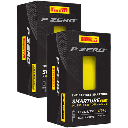 2 Pack Pirelli P Zero SmarTube RS Tubes 700 x 26-35mm 80mm Presta Valve 1
