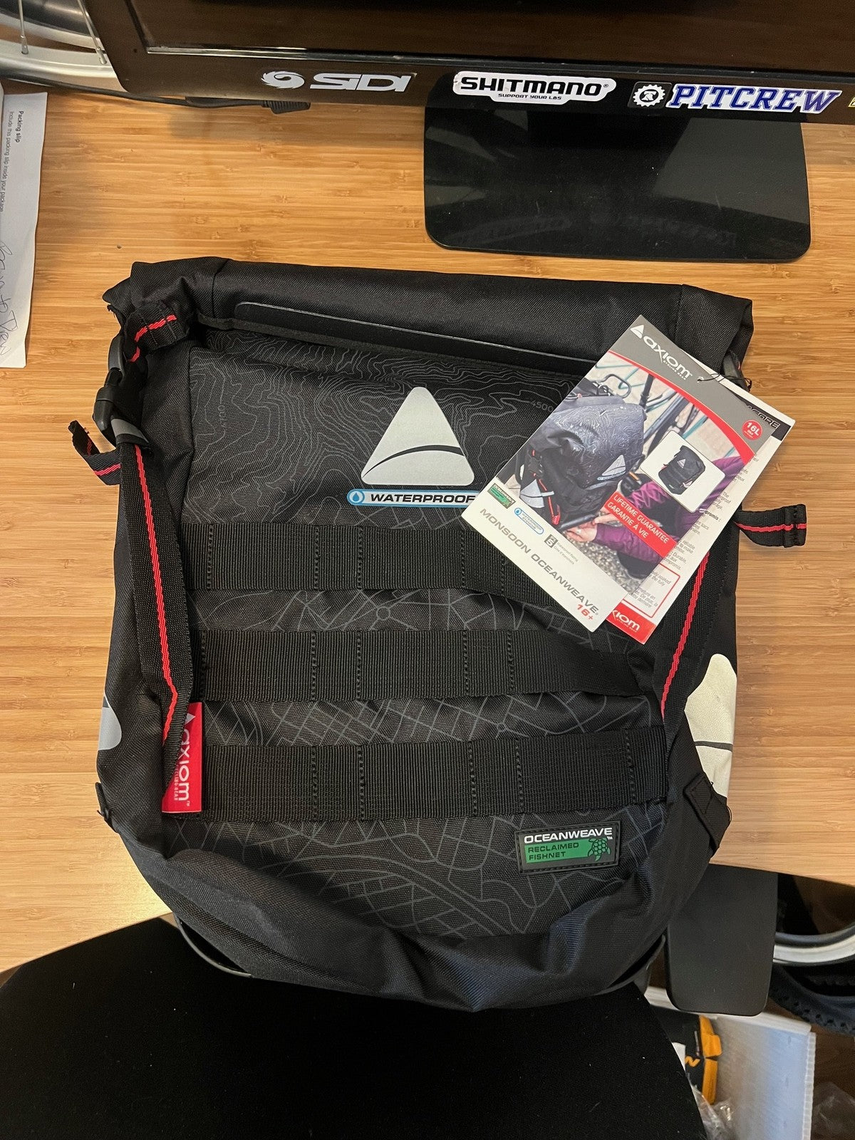 Axiom Monsoon Pannier Ocean Weave P16+ (Single Pannier) 1