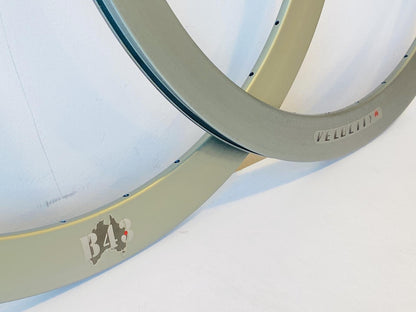 Velocity B43 700c Rim Set 32h Olive Mist Gray NMSW - Made in Australia 2