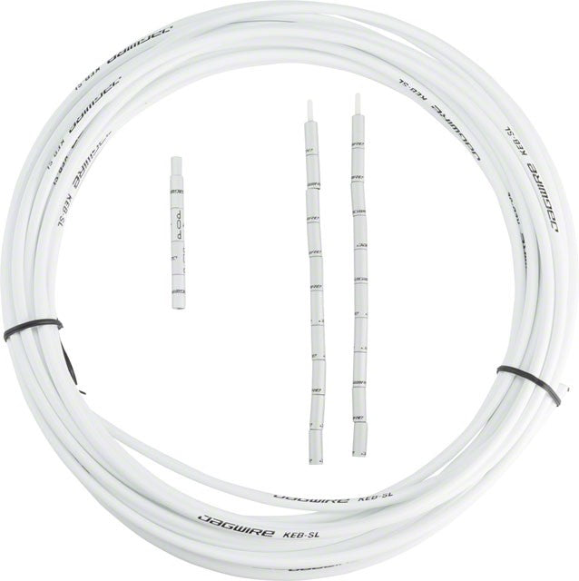 Jagwire 5mm Pro Compressionless Brake Housing Slick-Lube 10m White 1