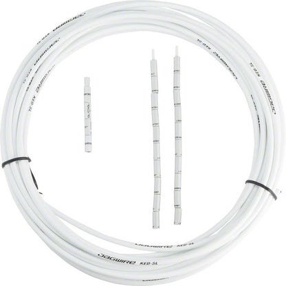 Jagwire 5mm Pro Compressionless Brake Housing Slick-Lube 10m White 1