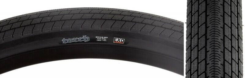 Maxxis Torch Tire - 20x2.2 EXO Folding 120TPI 1