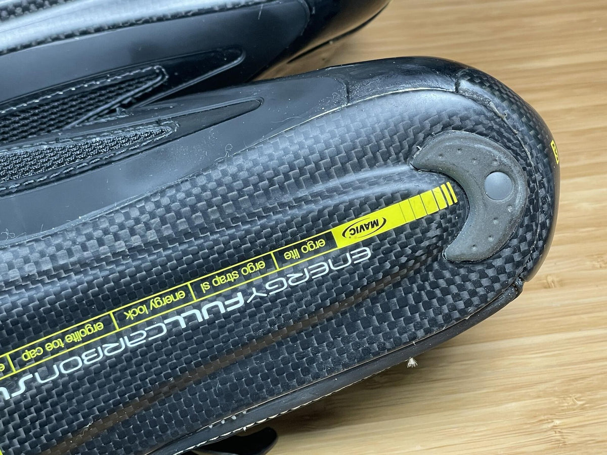 NOS Mavic SSC Zxellium Ultimate Road Bike Shoes 12.5 US 47-1/3 EU - BLACK 8