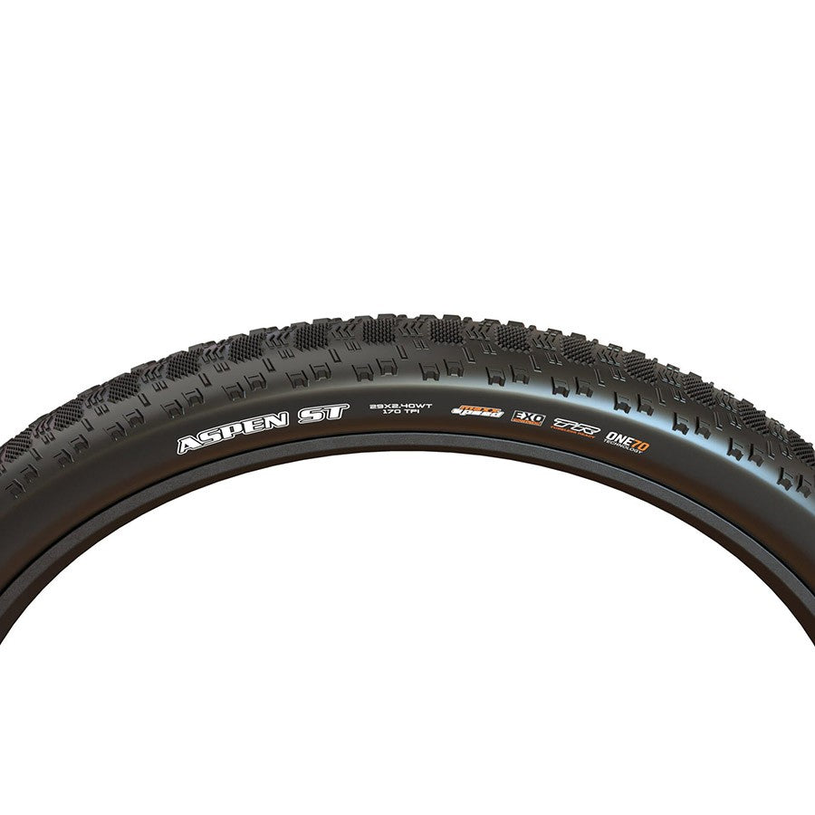 Maxxis Aspen ST 700x55 Gravel Tire HYPR-X EXO Tubeless Folding Black 3