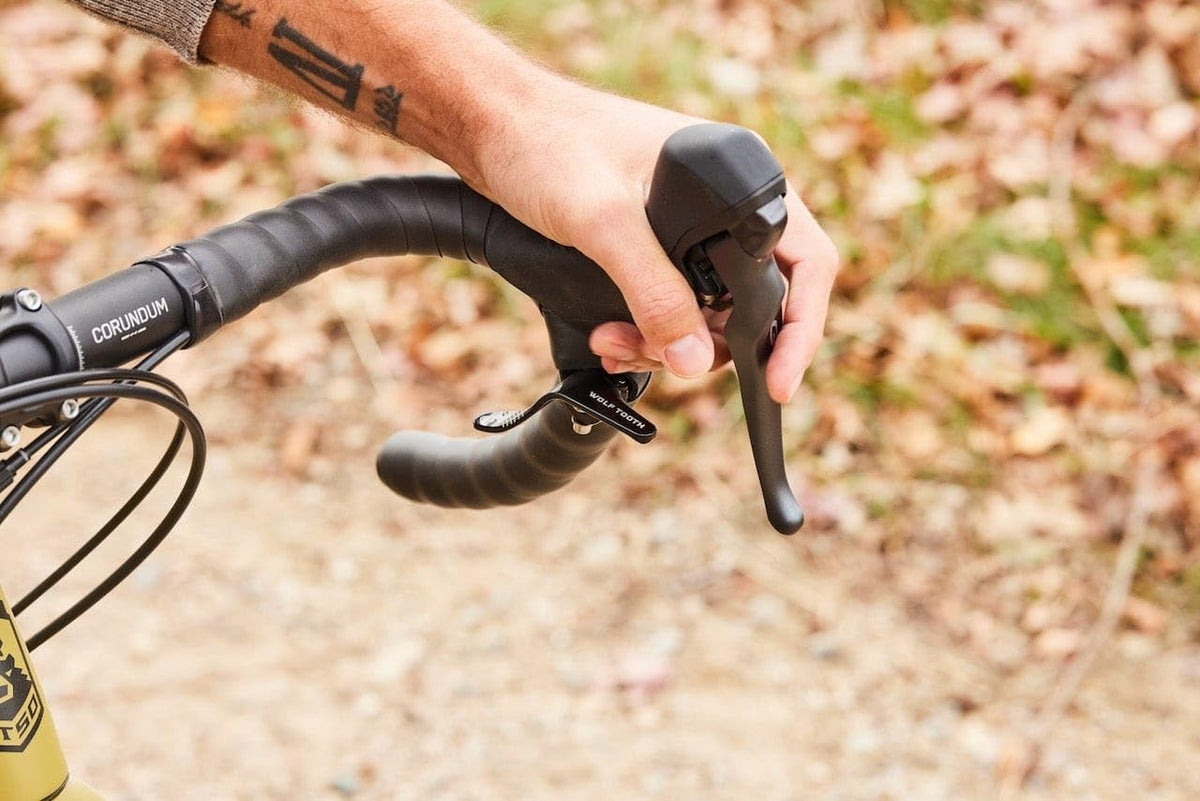Wolf Tooth ReMote Dropper Post Lever, Black, for Road/Gravel Drop Bar 7