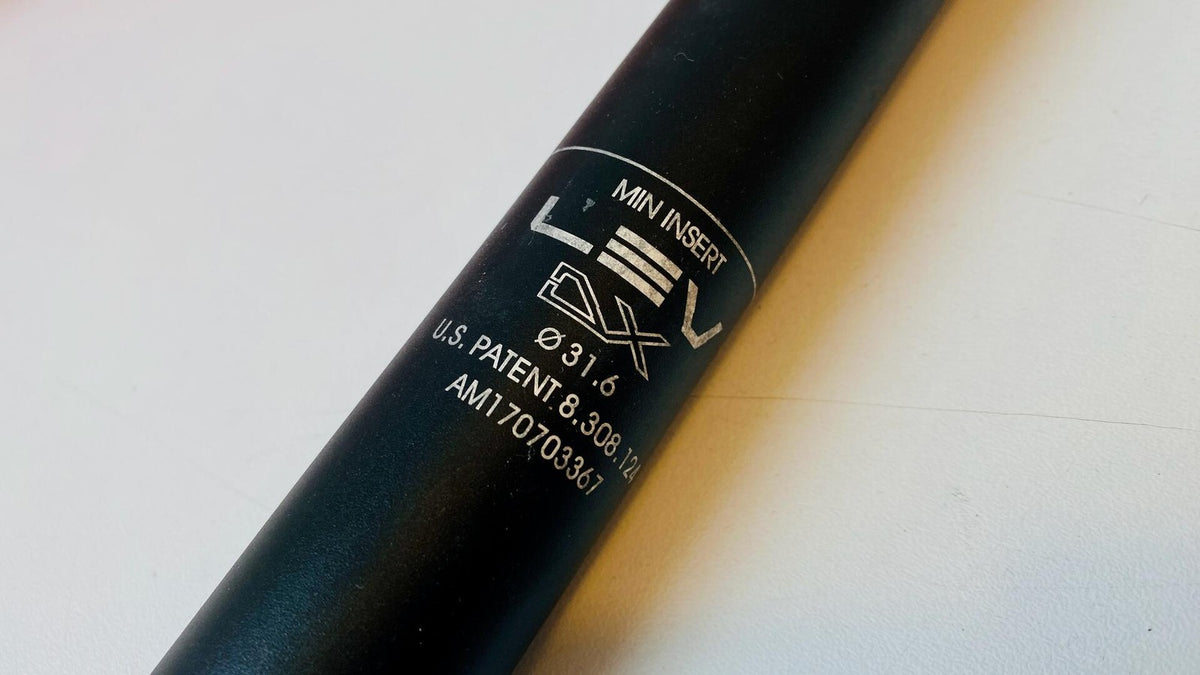NOS KS LEV DX 31.6mm 175mm Travel 465mm Dropper Seatpost Worn Box - Black 4