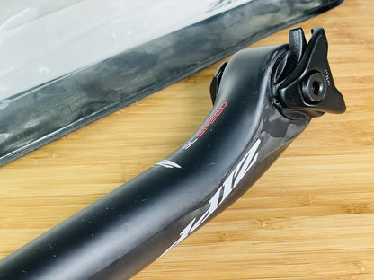 NOS Zipp SL Speed Carbon Seatpost B1 400mm x 31.6mm 20mm Setback - Black 6