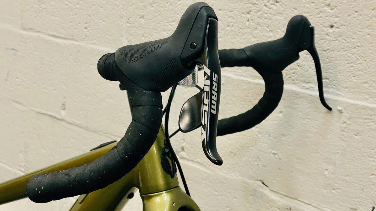 Salsa Confluence Drop Bar Apex 1 Electric Bike 700c Aluminum Avocado Green 49cm 6