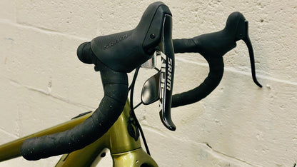 Salsa Confluence Drop Bar Apex 1 Electric Bike 700c Aluminum Avocado Green 49cm 6