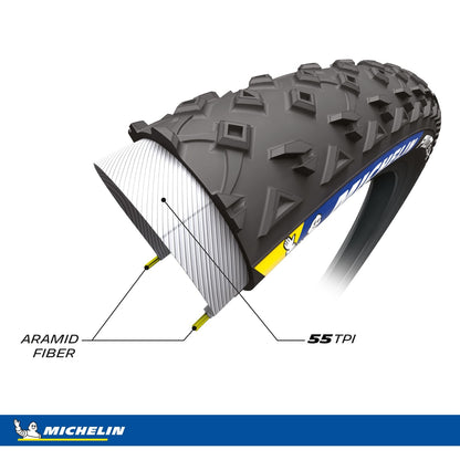 Michelin Pilot Slope Tire 26 x 2.25 Tubeless Folding Bead Black 26" Mountain 6
