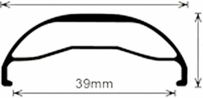 Velocity Dually Rim 29+ x 45mm 32h Black 2