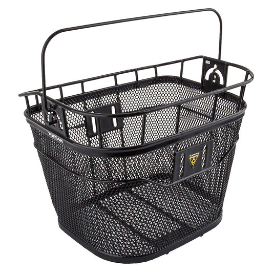 Topeak Handlebar Basket + Fixer QuickClick Mount Black 13x10x10 - TB2001 1