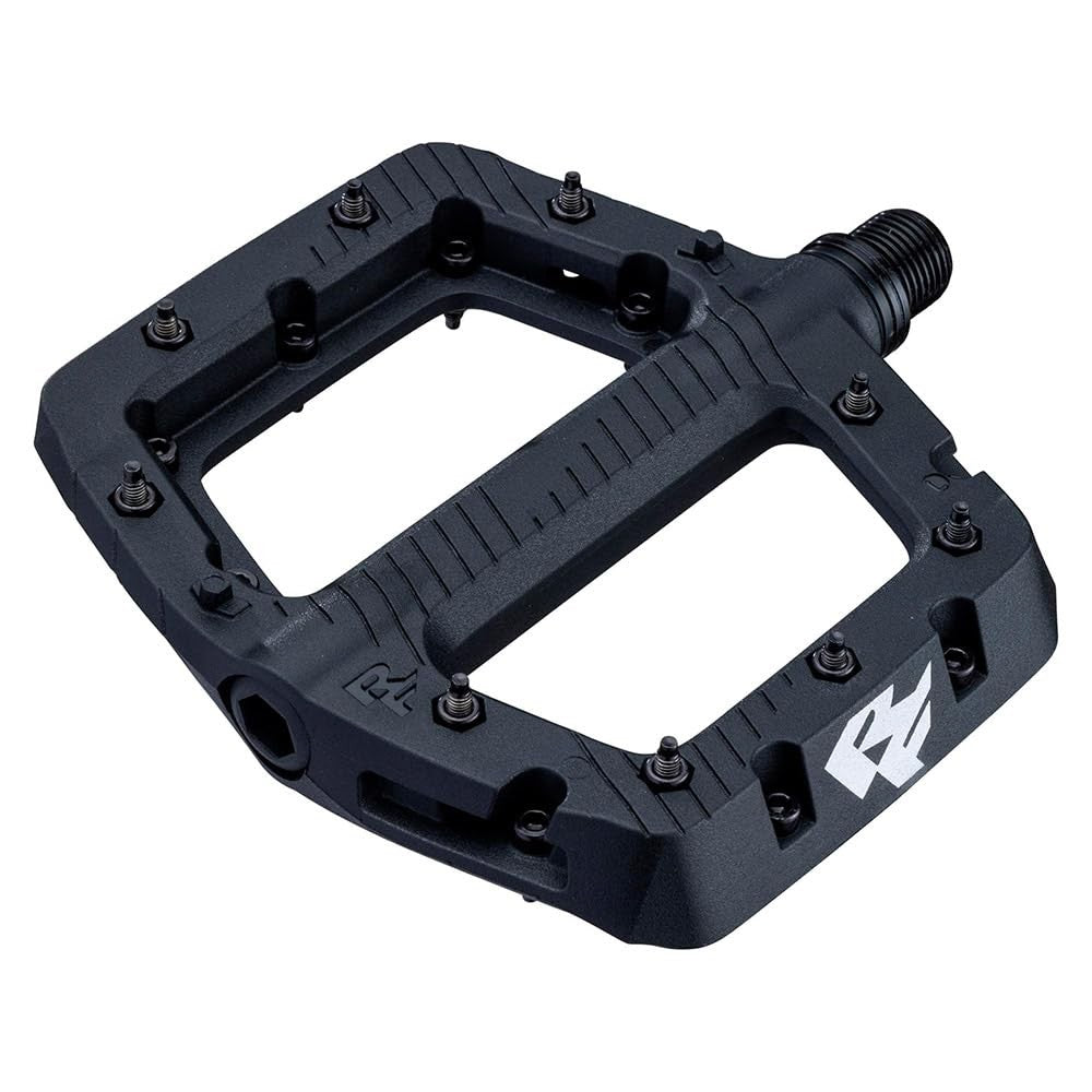 Raceface Chester Small Platform Pedals Body Nylon Spindle Cr-Mo 9/16" Black Pair 1