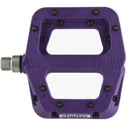 Raceface Chester Small Platform Pedals Body: Nylon Spindle: Cr-Mo 9/16" Purple 1