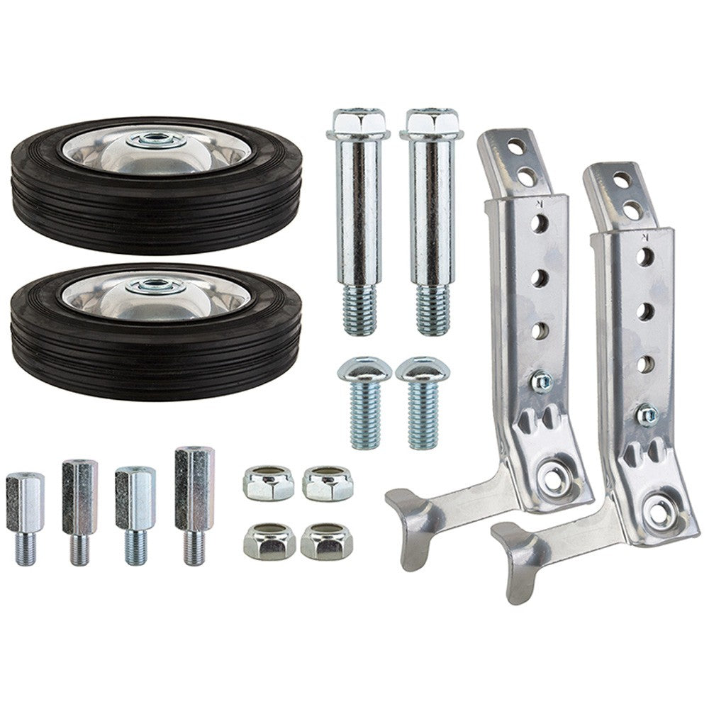 Sunlite HD Adjustable Training Wheels Fits 20in to 26in Wheel Bikes Silver 4