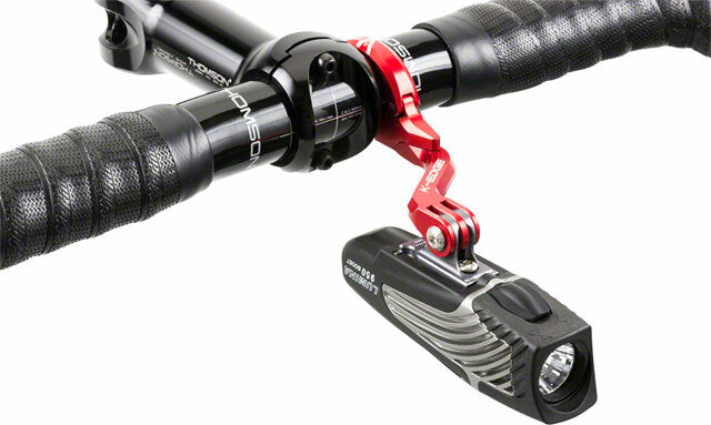 K-EDGE Go Big Pro Universal Action Camera and Light On-Center Handlebar 2