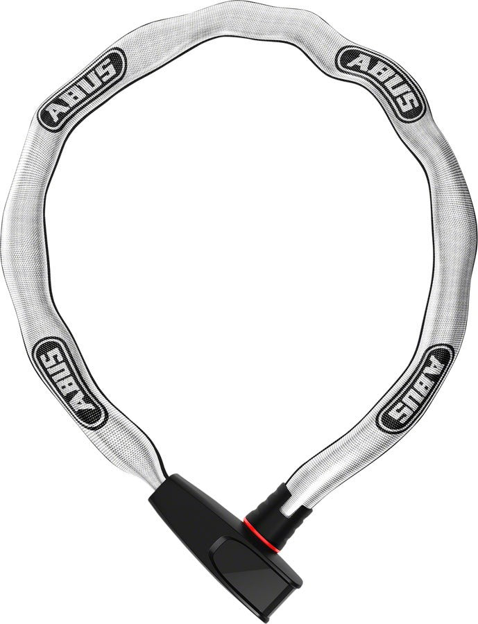 Abus Catena Reflective 6806K Chain Lock - Keyed, 3.7'/110cm 1