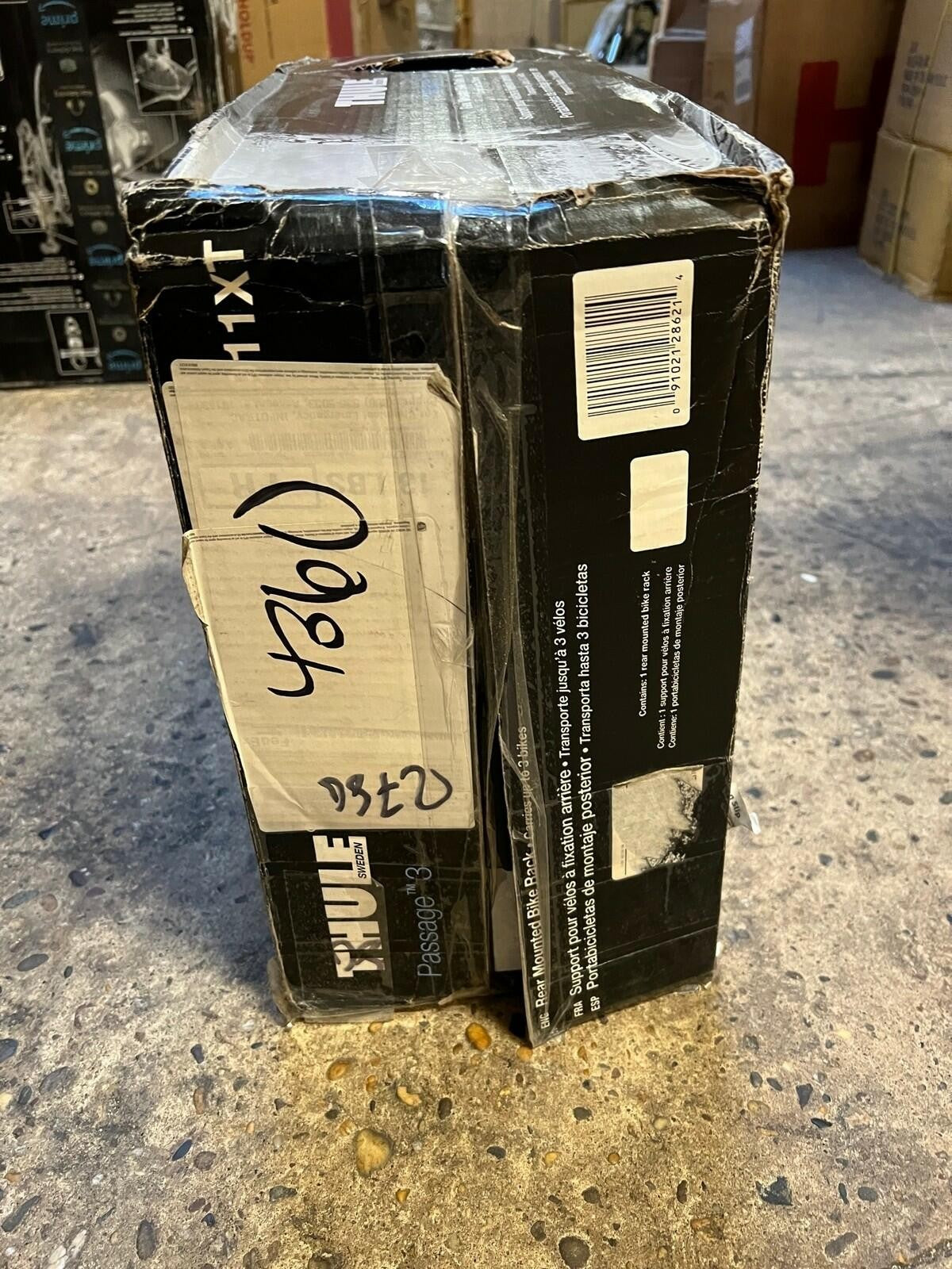 Thule 911XT Passage 3 Trunk Rack 3-Bike 5