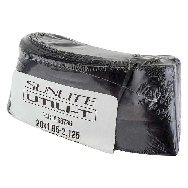 Sunlite Utili-T Standard Schrader Valve Tubes Bulk 20x1.95-2.125 Sv32 Bxof50 1