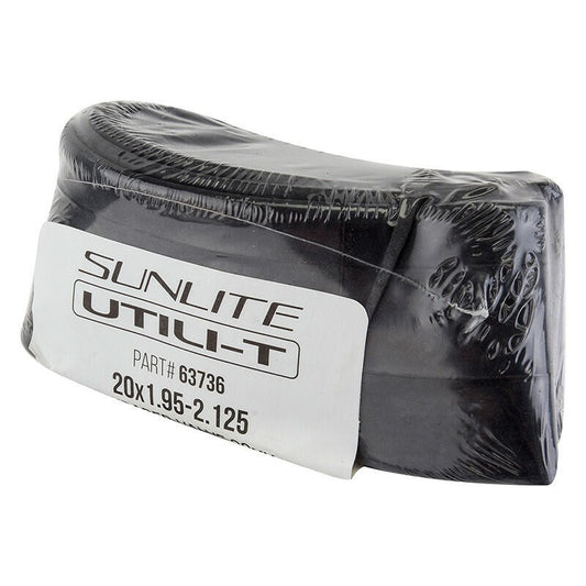 Sunlite Utili-T Standard Schrader Valve Tubes Bulk 20x1.95-2.125 Sv32 Bxof50 1