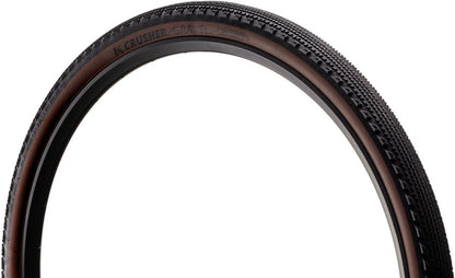 2 Pack Kenda Crusher 700x45 Tubeless Folding Gravel Tires Black/Coffee 2
