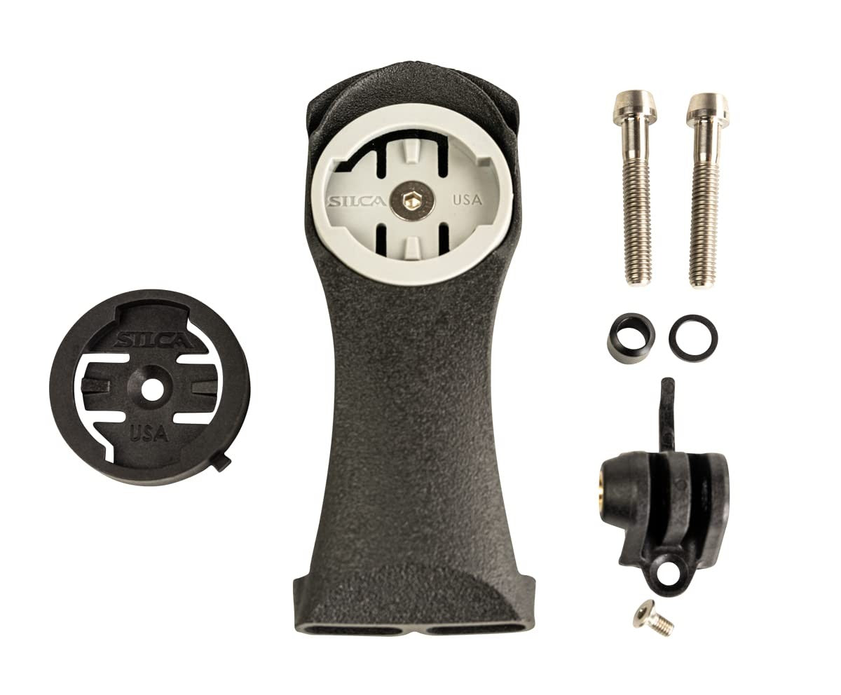 Silca Chisela Computer Mount Kit/Adapter - Standard (9-30m) Garmin/Wahoo 1