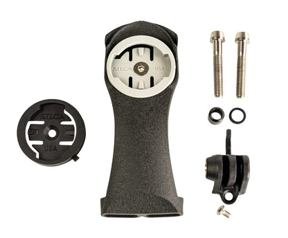 Silca Chisela Computer Mount Kit/Adapter - Standard (9-30m) Garmin/Wahoo 1