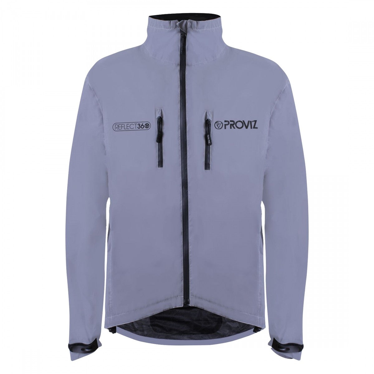 Proviz Reflect360 Men's Reflective Grey Cycling Jacket SM Waterproof 1