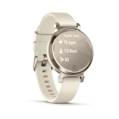 Garmin Lily 2 Smartwatch, Hidden Display, Pattern Lens, 5 Days Battery: Coconut 3