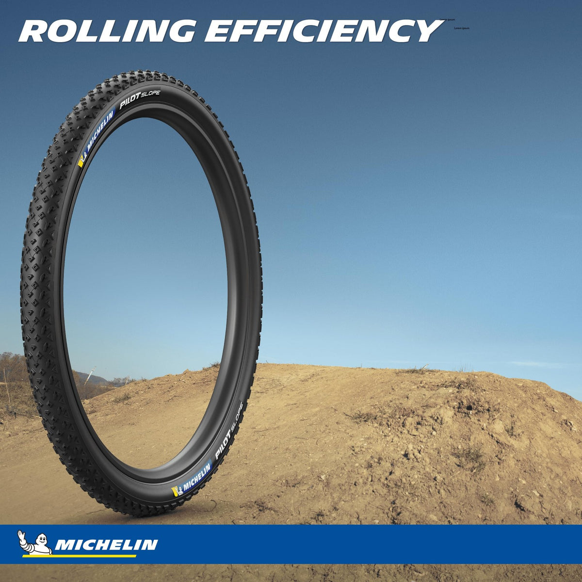 Michelin Pilot Slope Tire 26 x 2.25 Tubeless Folding Bead Black 26" Mountain 2