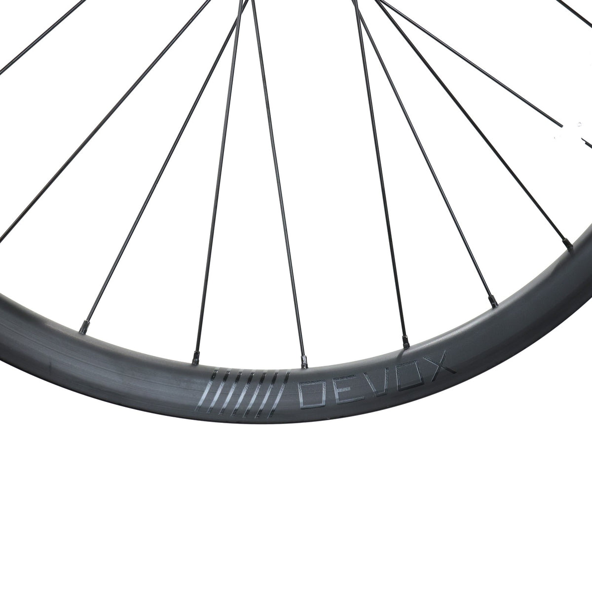 Devox 700c Disc Road Wheelset Shimano RS470 CL HG 10/11s Thru Axle 4