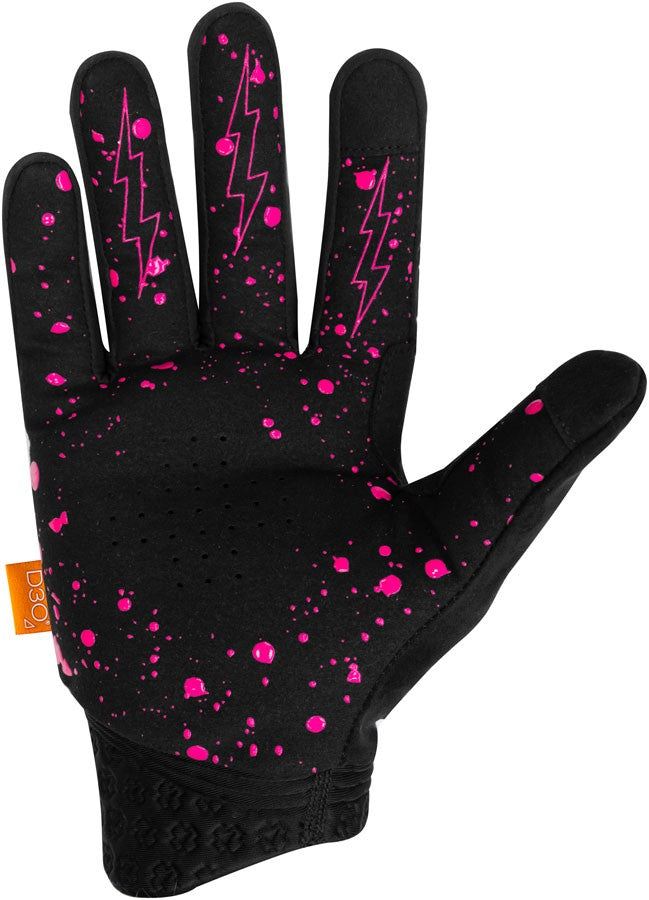 Muc-Off D30 Rider Full Finger Gloves Bolt L with D3O Knuckle Protection 2