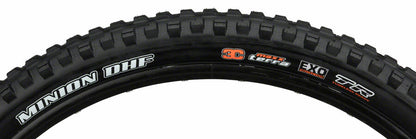 Maxxis Minion DHF Tire 29x2.5 Tubeless Folding Black 3C Maxx Grip DH Wide 3