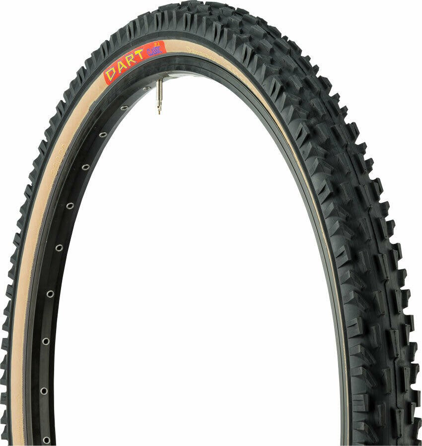 Panaracer Dart Tire 26x2.1 Folding Bead Black/Tan 559-ISO MTB 60TPI 1