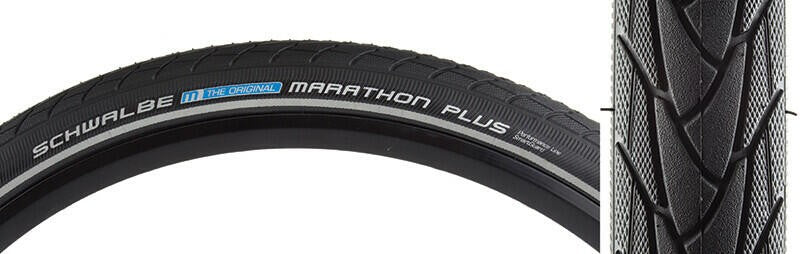 Schwalbe Marathon Plus SmartGuard Tire 16x1.35 Wire Bead 1
