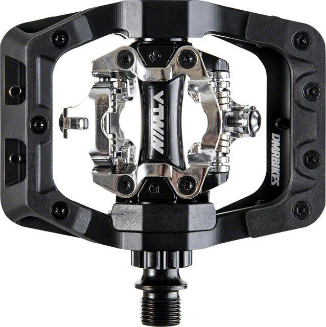 DMR V-Twin Clipless Pedals 9/16 Alloy Outer Platform Black 1