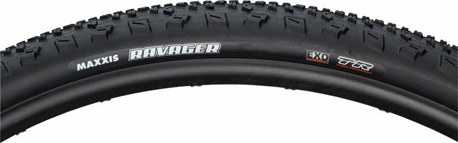 Maxxis Ravager Tire 700x40 Tubeless Folding Black Dual EXO 1