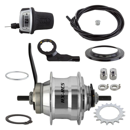 Sturmey Archer RXRC5 Hub Rr S/a 5sp Rxrc5 Cb 32 W/trim Kit/shifter/cable 1