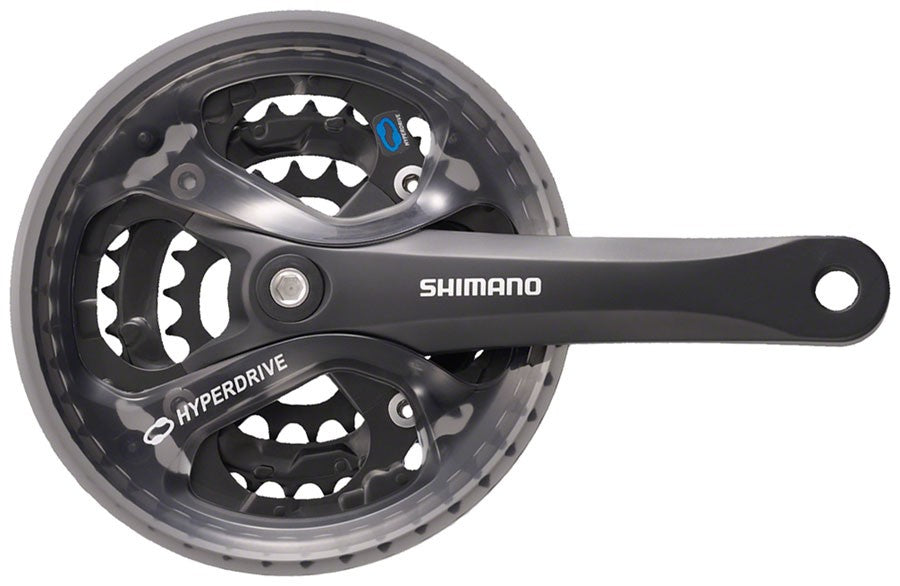 Shimano Acera FC-M361 Crankset-175mm,7/8-Speed,42/32/22t,Square Taper JIS,Black 1