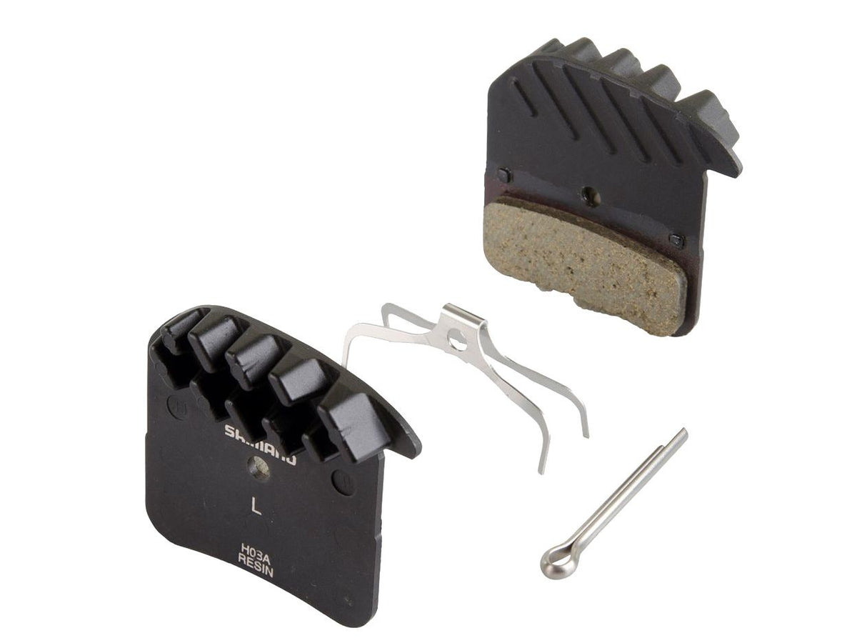 Shimano H03A Resin Disc Brake Pads EBPH03ARFA Black 1