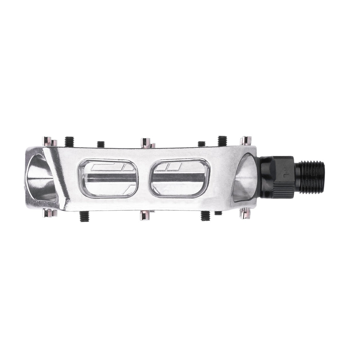 DMR V8 Classic Aluminum Platform Pedals 9/16" Silver with Dual DU Bushes 2