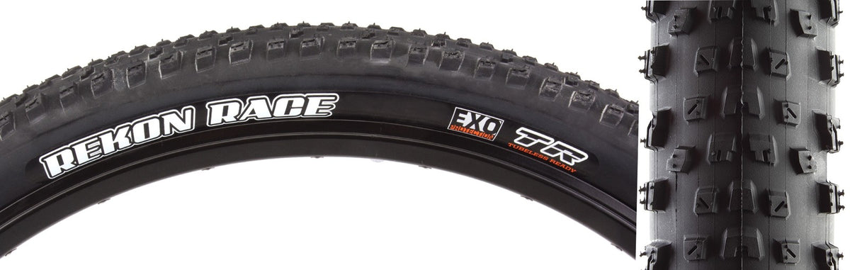 Maxxis Rekon Race Tire - 29 x 2.35, Tubeless, Folding, Black, Dual, EXO 1