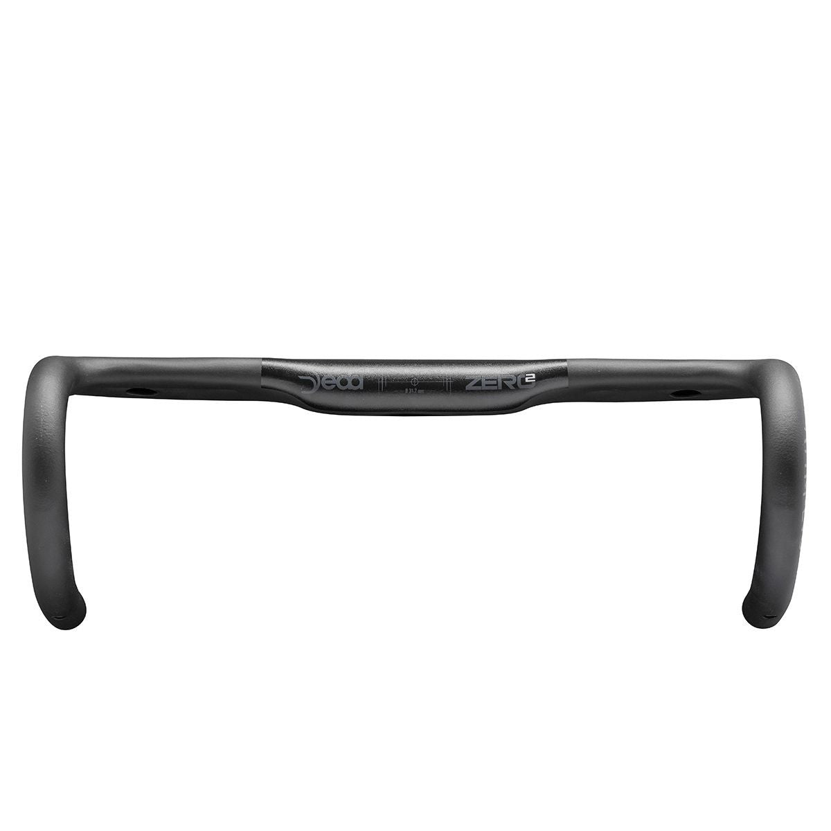 Deda Elementi Zero 2 RHM Alloy Handlebar 31.8 Clamp 46cm Black 2