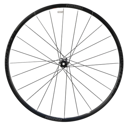 Bontrager Paradigm Comp Disc Front Wheel, 700c, 12x100mm Thru Axle, TLR, Black 1