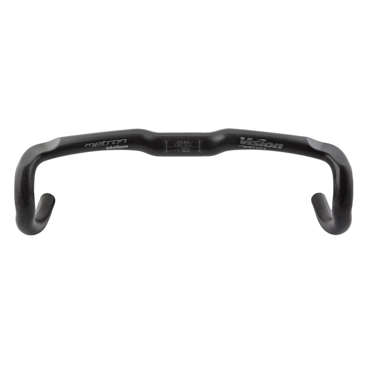 Vision Metron 4D Drop Handlebar - Carbon, 31.8mm, 40cm, Black 1