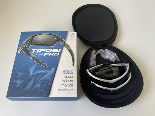 Tifosi Pro Escalate F.H. Kit Sunglasses - Silver/Black - Interchangeable Lenses 1
