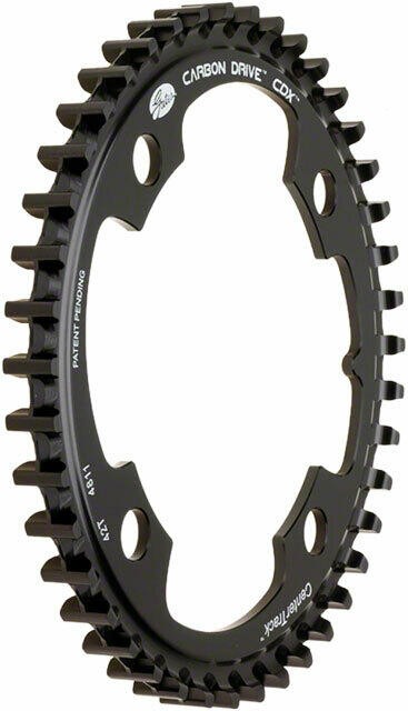 Gates Carbon Drive CDX CenterTrack Front Pulley 46 tooth 4 bolt 104mm bcd 1