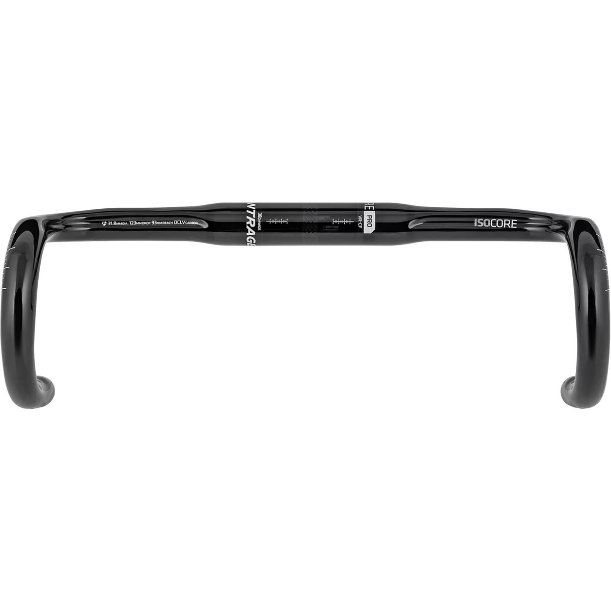 Bontrager Pro Carbon Road Handlebar IsoCore VR-CF 42cm 31.8 Clip-On Compatible 2